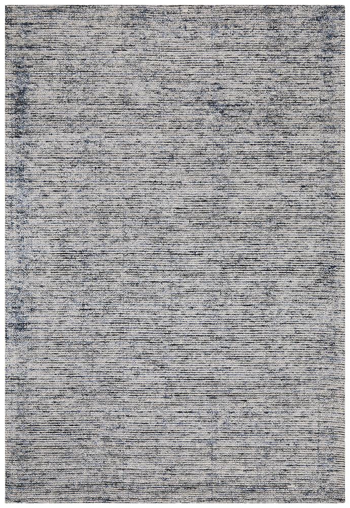 AURA Indigo Cotton Rayon Rug