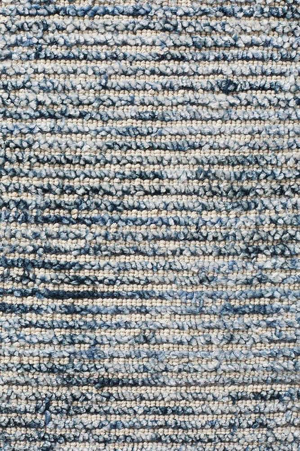 AURA Indigo Cotton Rayon Rug