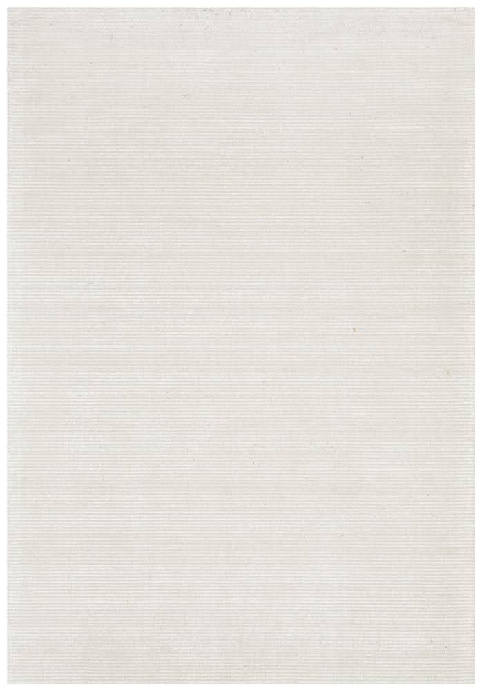 AURA Ivory Cotton Rayon Rug