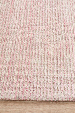 AURA Rose Cotton Rayon Rug