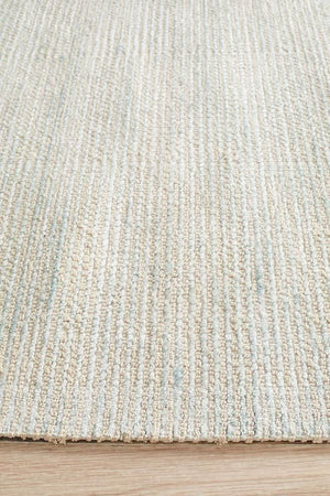 AURA Sky Cotton Rayon Rug