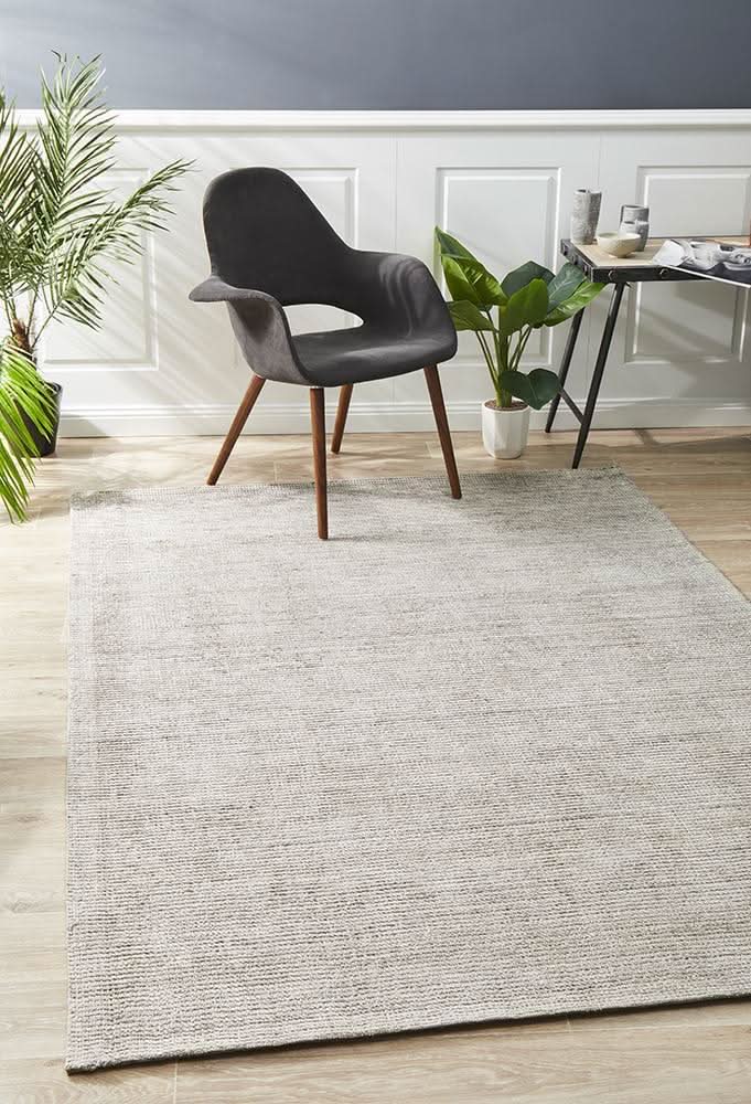 AURA Stone Cotton Rayon Rug