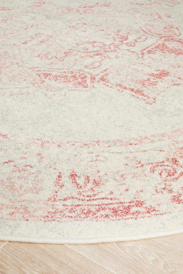 VIBE 702 Rose Round Rug
