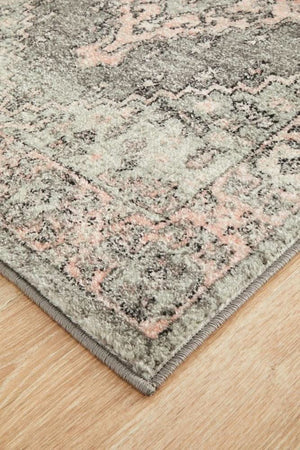VIBE 703 Grey Runner Rug
