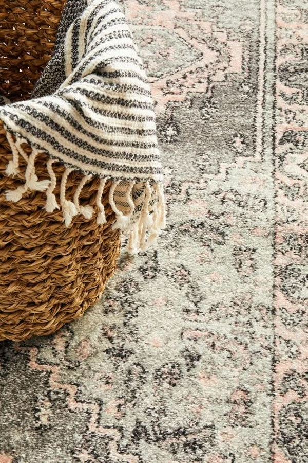 VIBE 703 Grey Runner Rug