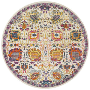 TALIA 206 Multi  Round Rug