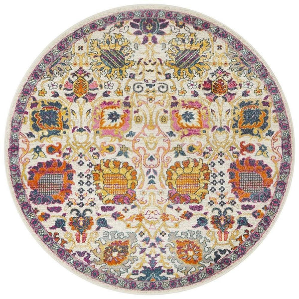 TALIA 206 Multi  Round Rug