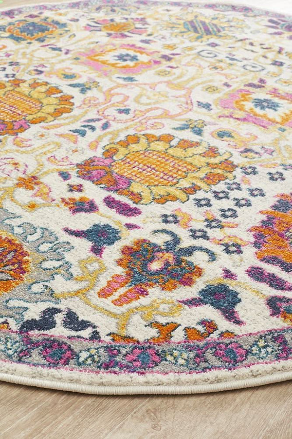 TALIA 206 Multi  Round Rug