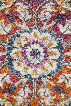 TALIA 207 Multi  Round Rug