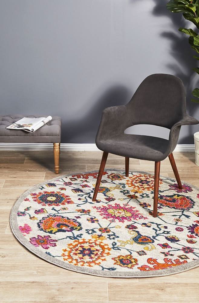 TALIA 208 Multi  Round Rug