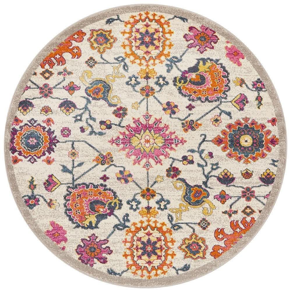 TALIA 208 Multi  Round Rug