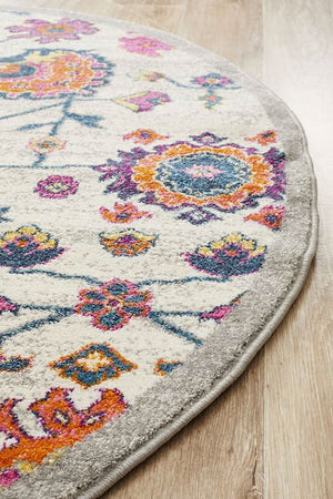 TALIA 208 Multi  Round Rug