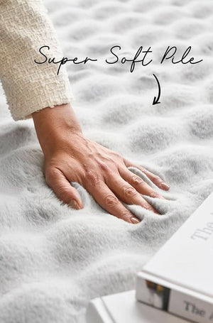 Bubble Silver - Machine Washable Rug