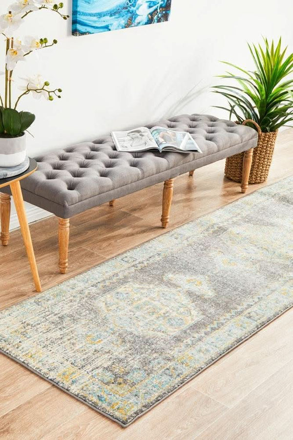 NILA 944 Grey Runner Rug