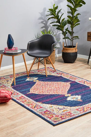 NILA 966 Royal Blue Rug