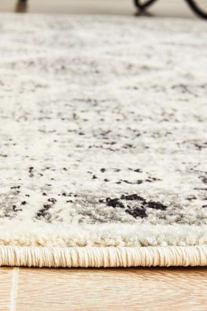 NILA 999 Grey Round Rug