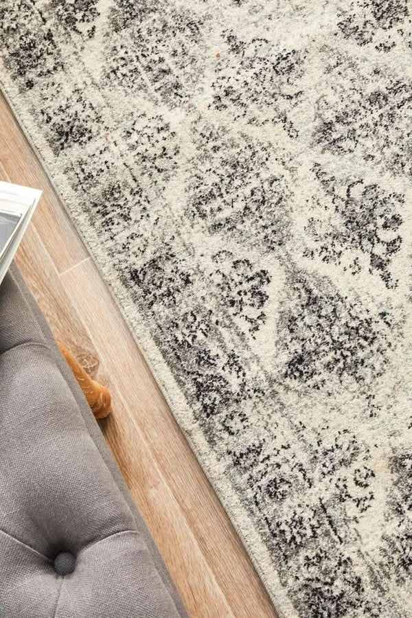 NILA 999 Grey Runner Rug