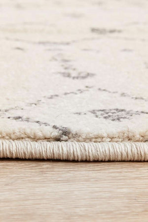 HALIX Elsa Silver Round Rug