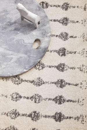 HALIX Elsa Silver Round Rug