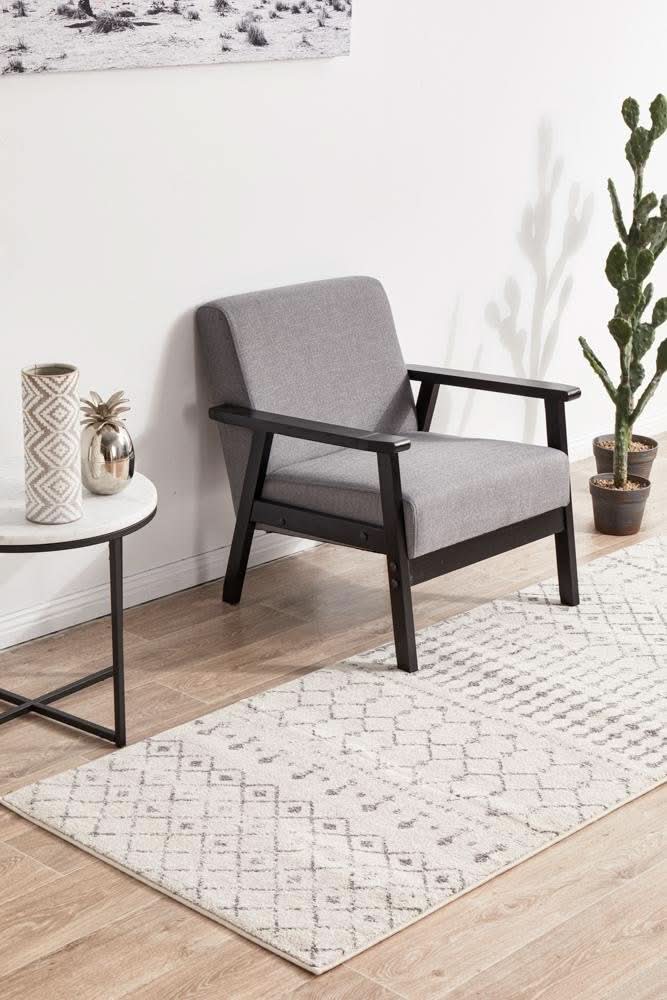 HALIX Elsa Silver Runner Rug