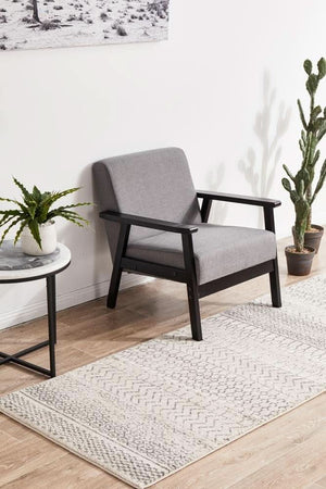 HALIX Harper Silver Runner Rug