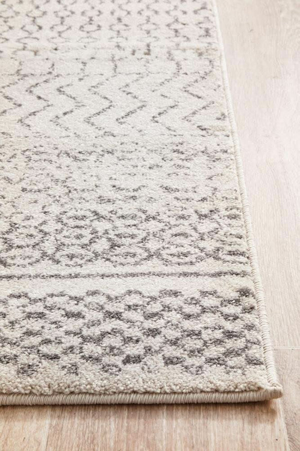 HALIX Harper Silver Runner Rug