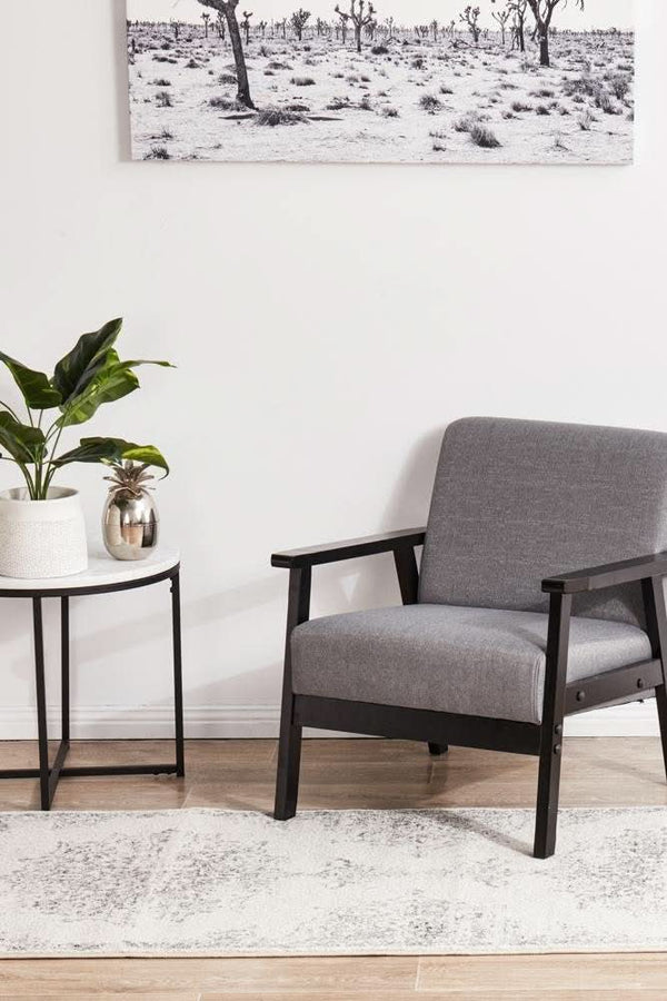 HALIX Rita Silver Runner Rug