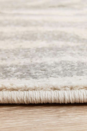 HALIX Savannah Silver Round Rug