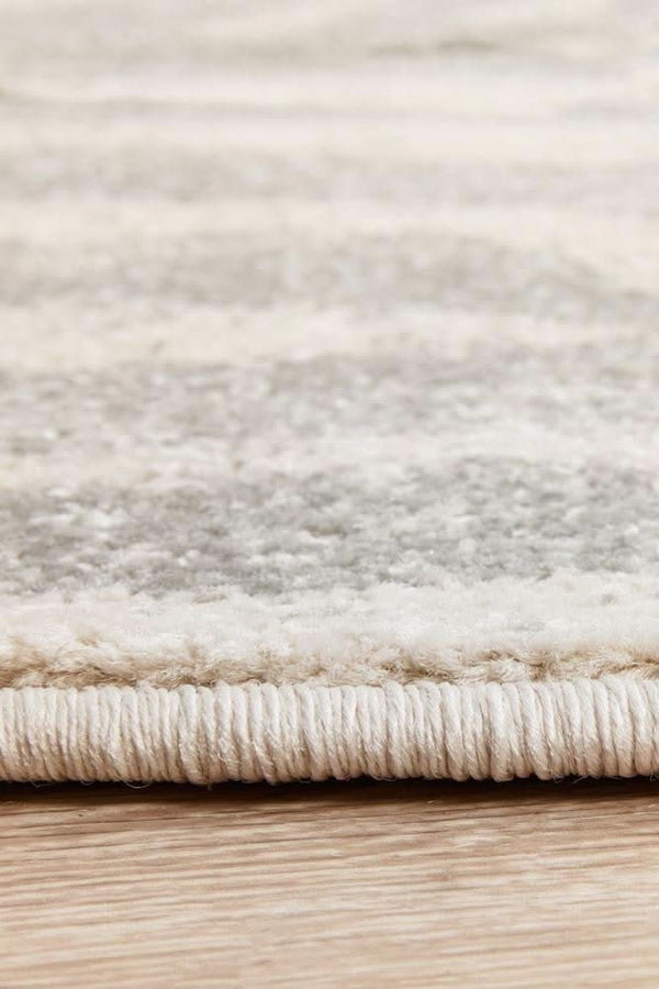 HALIX Savannah Silver Round Rug