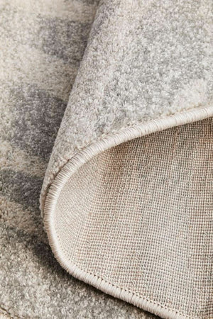 HALIX Savannah Silver Round Rug