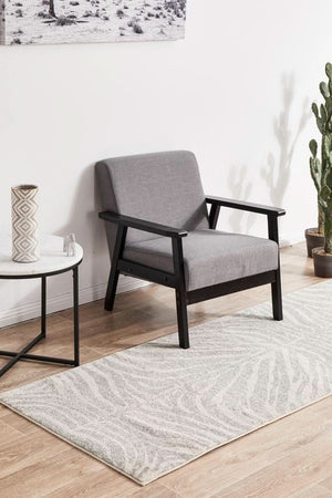 HALIX Savannah Silver Runner Rug