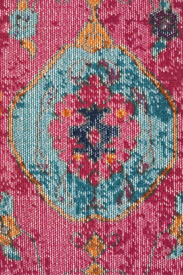 Alonzo Whisper Corners Pink Rug