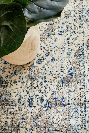 ENVI Mist White Transitional Runner Rug