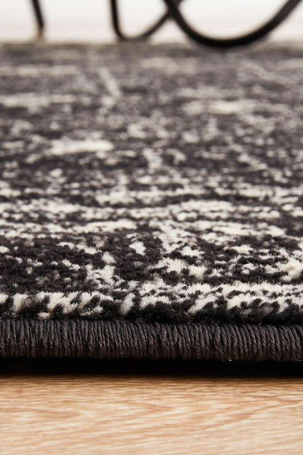 ENVI Estella Charcoal Transitional Round Rug
