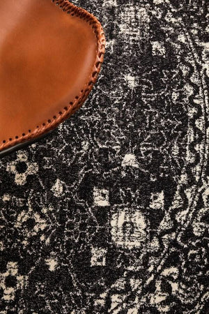 ENVI Estella Charcoal Transitional Round Rug