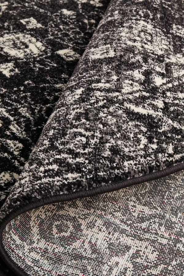 ENVI Estella Charcoal Transitional Round Rug