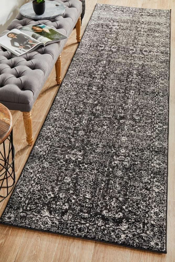 ENVI Estella Charcoal Transitional Runner Rug