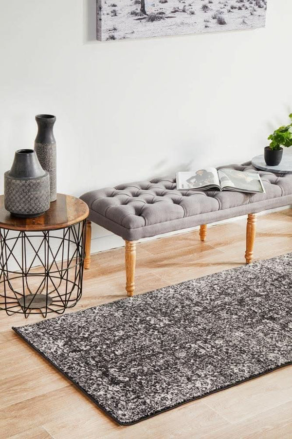 ENVI Estella Charcoal Transitional Runner Rug