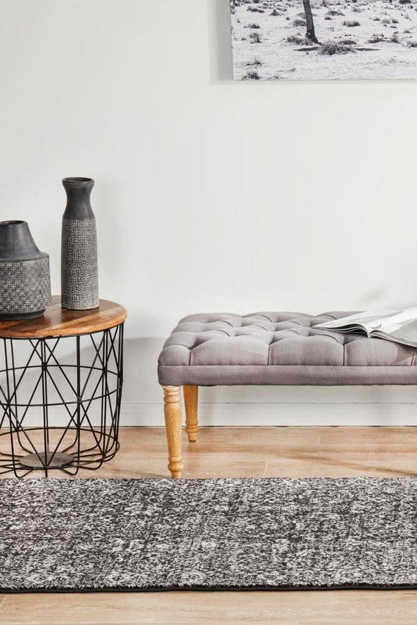 ENVI Estella Charcoal Transitional Runner Rug