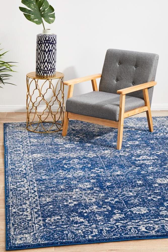 ENVI Oasis Navy Transitional Rug