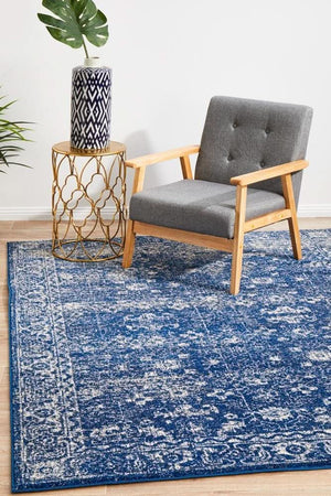 ENVI Oasis Navy Transitional Rug