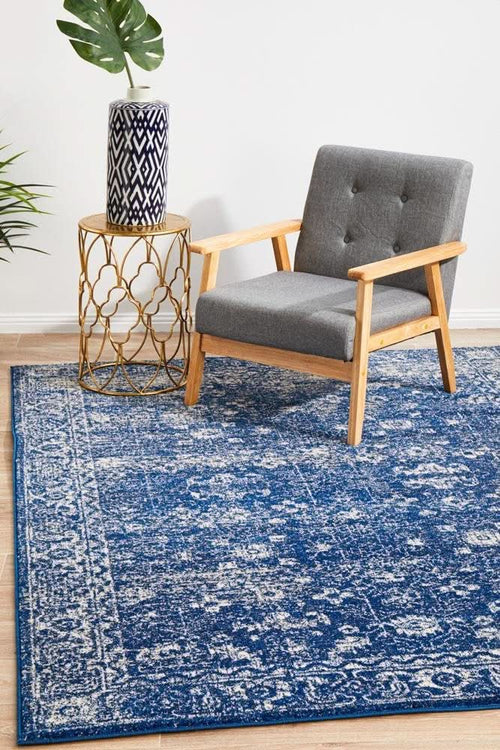 ENVI Oasis Navy Transitional Rug