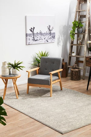 ENVI Shine Silver Transitional Rug