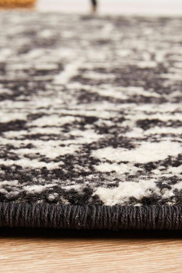 ENVI Scape Charcoal Transitional Round Rug