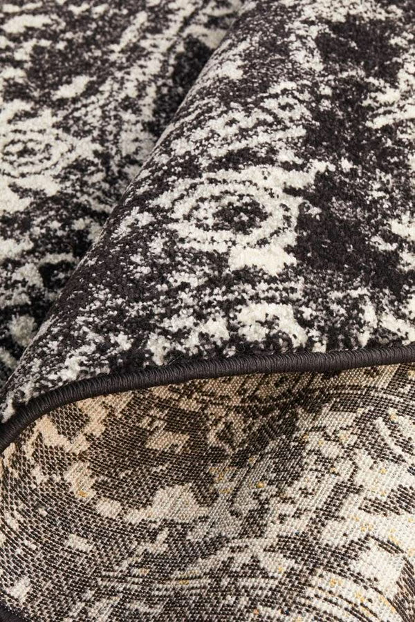 ENVI Scape Charcoal Transitional Round Rug