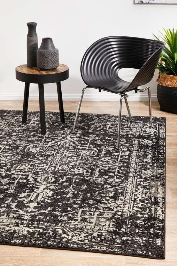 ENVI Scape Charcoal Transitional Rug