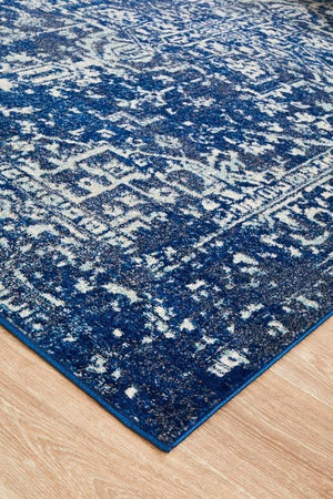 ENVI Contrast Navy Transitional Rug