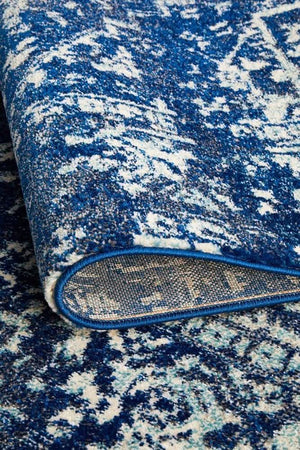 ENVI Contrast Navy Transitional Rug