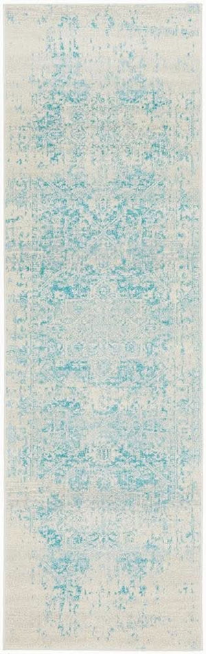 ENVI Glacier White Blue Transitional Rug