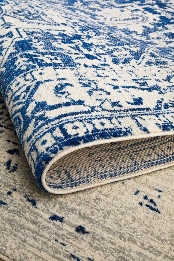 ENVI Horizon White Navy Transitional Rug